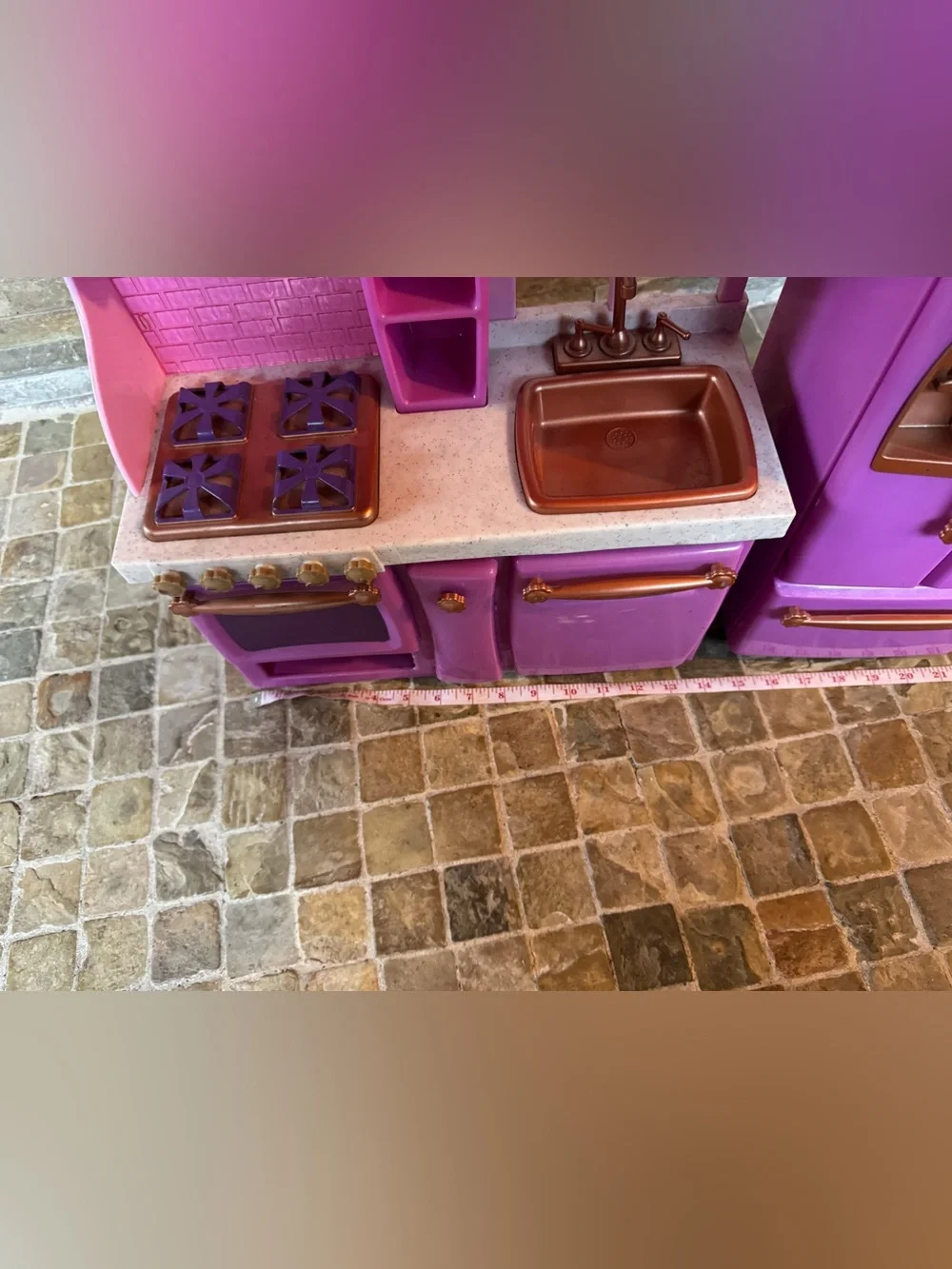 Our generation Play Kitchen Set with Refrigerator